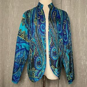 Chico’s vintage silk jacket